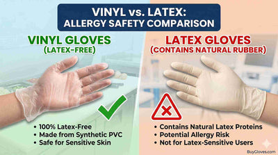 Do Vinyl Gloves Contain Latex? Everything You Need to Know About Allergy Safety