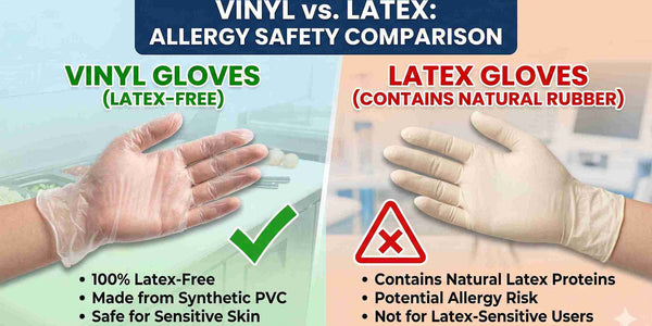 Do Vinyl Gloves Contain Latex? Everything You Need to Know About Allergy Safety