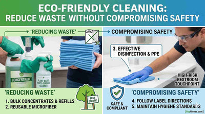 Eco-Friendly Cleaning: How to Reduce Waste Without Compromising Safety