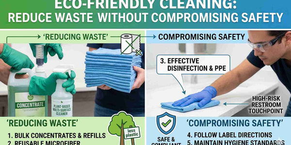 Eco-Friendly Cleaning: How to Reduce Waste Without Compromising Safety