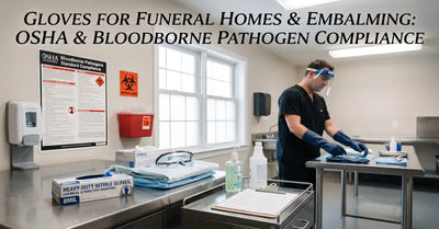 Gloves for Funeral Homes and Embalming: OSHA and Bloodborne Pathogen Compliance