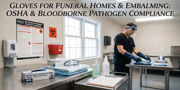 Gloves for Funeral Homes and Embalming: OSHA and Bloodborne Pathogen Compliance