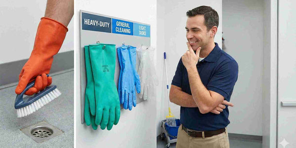 Ideal Gloves for Janitorial Work: How to Choose the Right Protection for Every Task