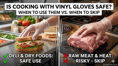 Is Cooking with Vinyl Gloves Safe? When to Use Them vs. When to Skip