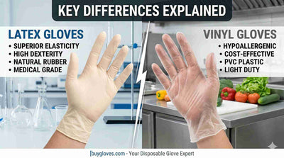 Latex Gloves vs Vinyl Gloves: Key Differences Explained for Everyday Use