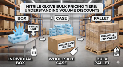 Pallet vs. Case vs. Box: Understanding Nitrile Glove Bulk Pricing Tiers