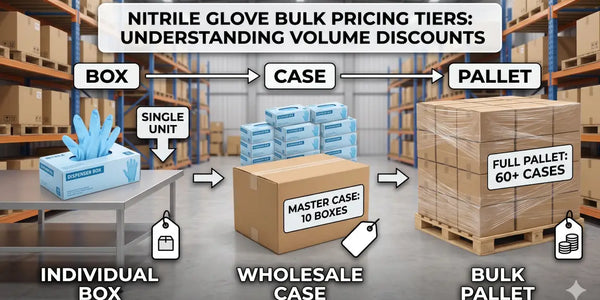 Pallet vs. Case vs. Box: Understanding Nitrile Glove Bulk Pricing Tiers