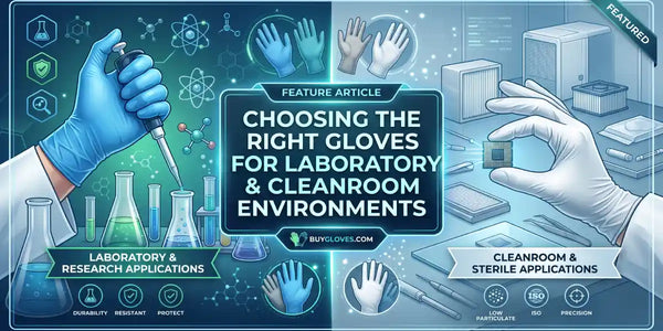 Choosing the Right Gloves for Laboratory and Cleanroom Environments: A Complete Guide