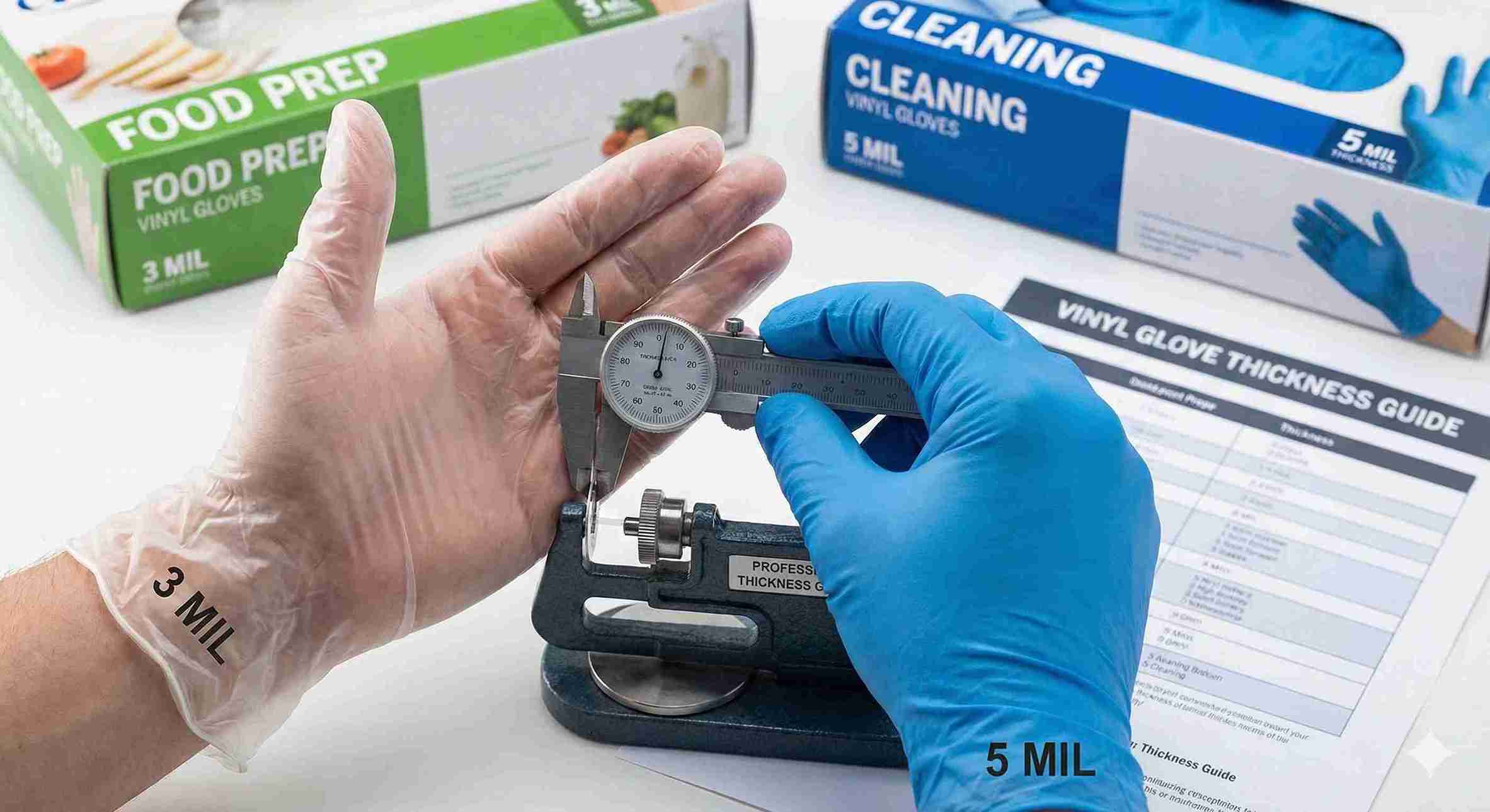 Ultimate Guide to Choosing Vinyl Gloves: Sizing Charts and Thickness Options