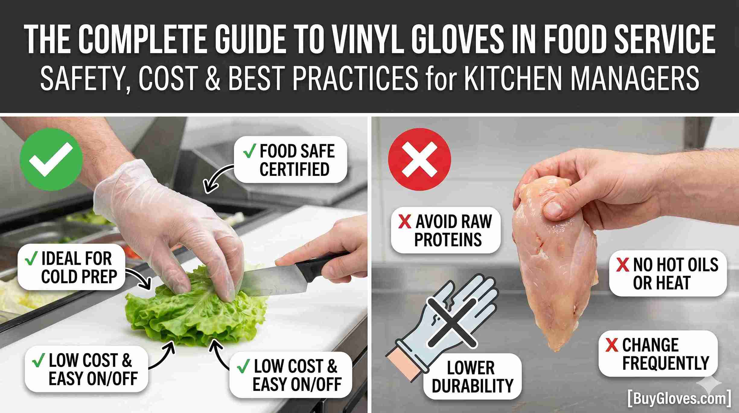Vinyl Gloves for Food Service: The Complete Safety and Cost Guide