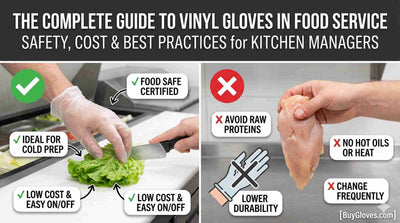 Vinyl Gloves for Food Service: The Complete Safety and Cost Guide