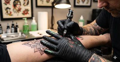 Why Tattoo Artists Choose Black Nitrile Gloves