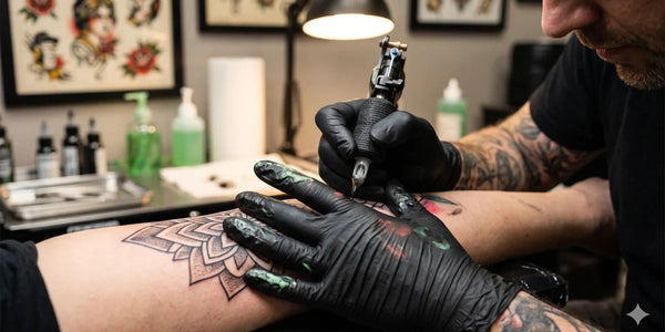 Why Tattoo Artists Choose Black Nitrile Gloves