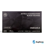 black nitrile gloves