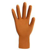 buy orange nitrile gloves