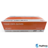 clear vinyl gloves