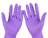 purple grade gloves